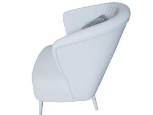 classical armchair Model 3D
