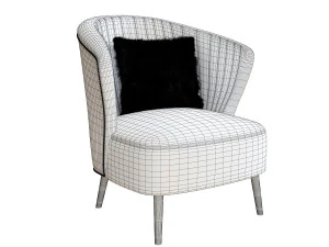 classical armchair 3D Model