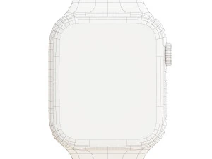 apple watch series 6 black unity sport band 3D Model