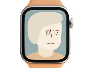apple watch series 6 kumquat solo loop 3Dモデル