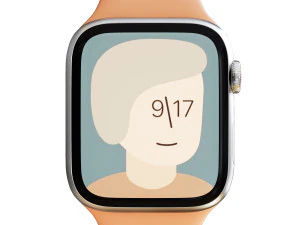 apple watch series 6 kumquat solo loop 3D Model