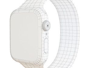 apple watch series 6 kumquat solo loop 3Dモデル