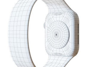 apple watch series 6 kumquat solo loop 3Dモデル