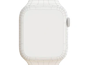 apple watch series 6 kumquat solo loop 3D Model