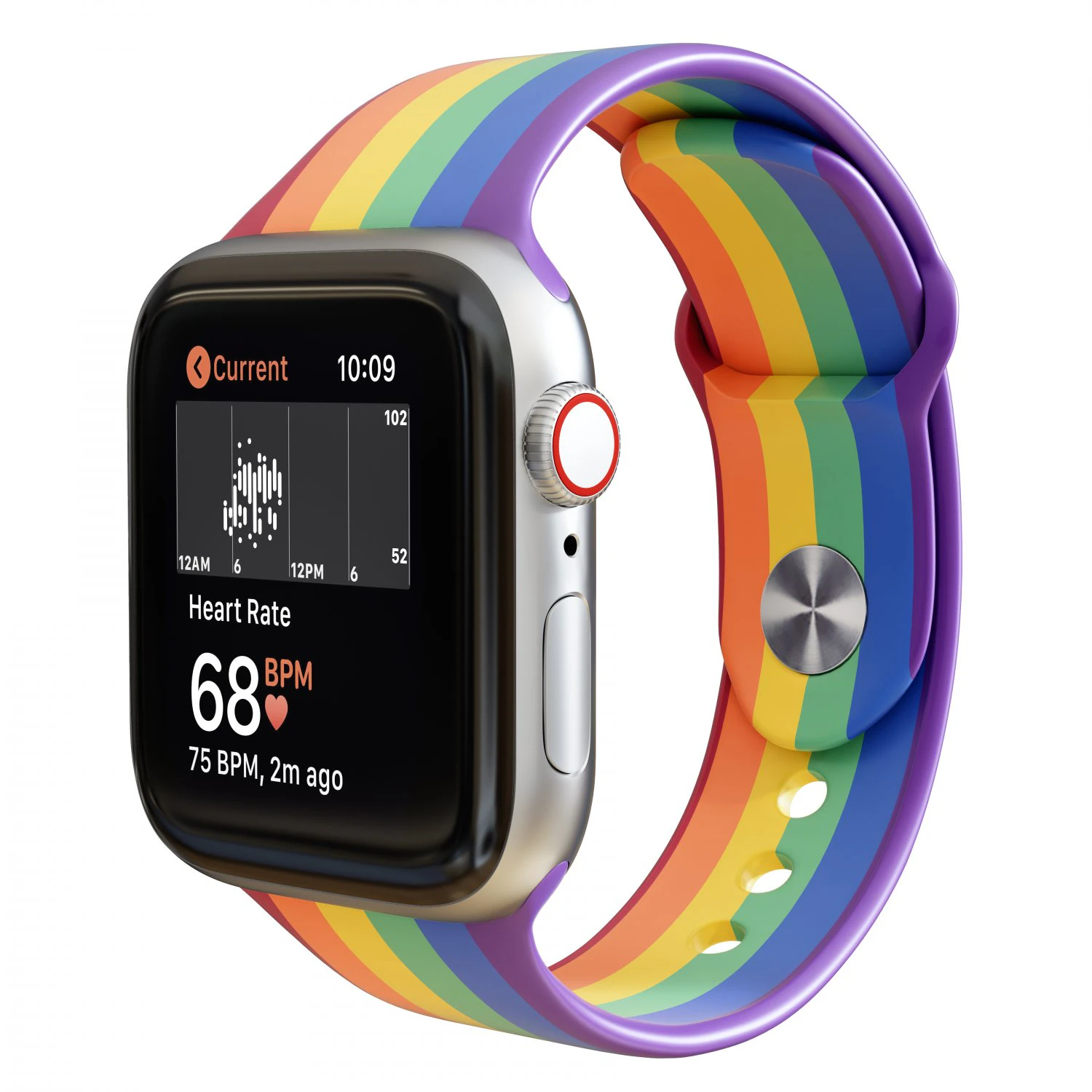 cinturino sportivo apple watch serie 6 edizione pride Modello 3D .c4d .max .obj .3ds .fbx .stl .blend