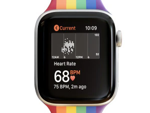 cinturino sportivo apple watch serie 6 edizione pride Modello 3D