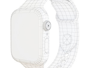 apple watch series 6 pride edition sport band 3D-Modell