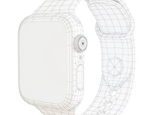 cinturino sportivo apple watch serie 6 edizione pride Modello 3D