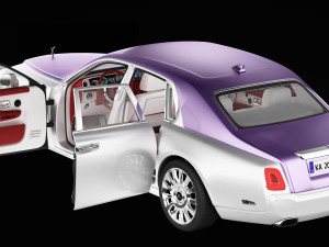 luxury sedan car Modelo 3D