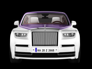 luxury sedan car Modelo 3D