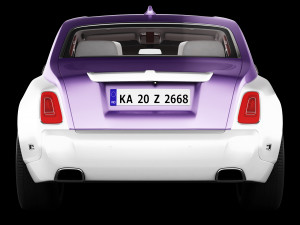 luxury sedan car Modelo 3D