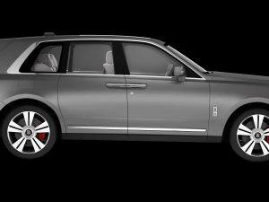 luxury suv car 3D Model