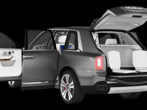 luxury suv car 3D Model