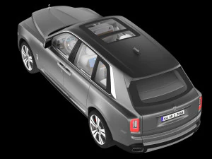 luxury suv car 3D Model