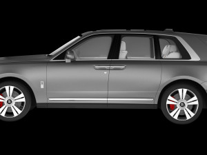 luxury suv car Modèle 3D