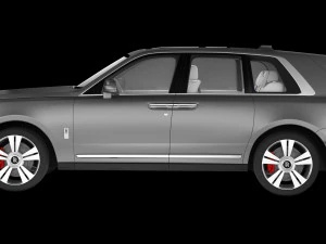 luxury suv car 3D Model