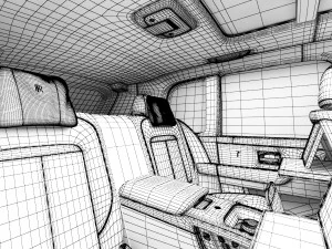 luxury suv car 3D Model