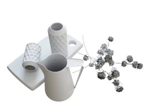 conjunto de accesorios decorativos de cocina Modelo 3D