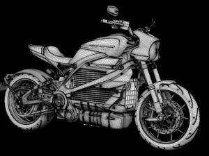 harley-davidson livewire 3D Model
