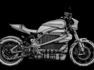 harley-davidson livewire 3D Model