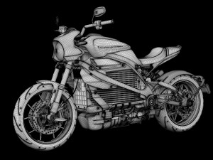 harley-davidson livewire 3D Модель