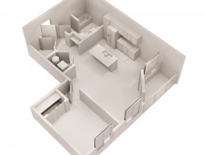 3d floor plan 3Dモデル