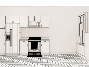 3d floor plan 3Dモデル