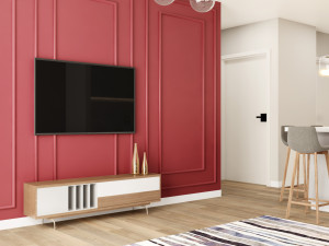 living room interior 3D 模型