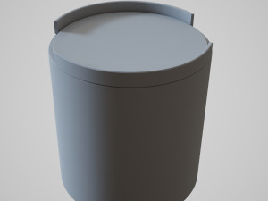 bumper ottoman tray 3D मॉडल