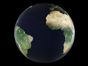 earth planet Model 3D
