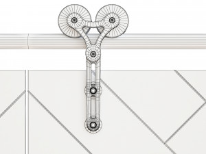 sliding door Modèle 3D