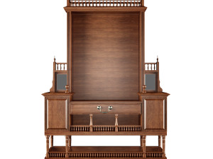 console table 3Dモデル