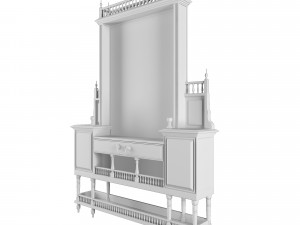 console table Modèle 3D