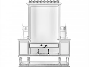 console table 3D Model