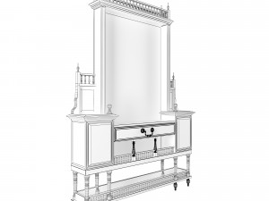 console table Modèle 3D
