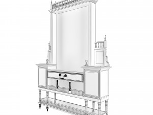 console table Modèle 3D