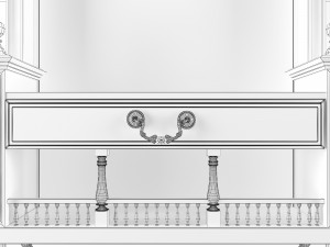 console table Modèle 3D