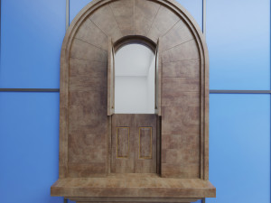 window balcony 3Dモデル
