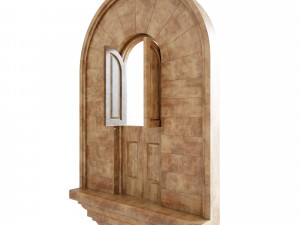 window balcony 3D 模型