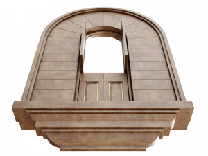 window balcony 3D 模型