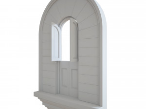 window balcony 3D 模型