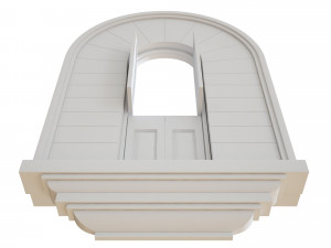 window balcony 3D 模型