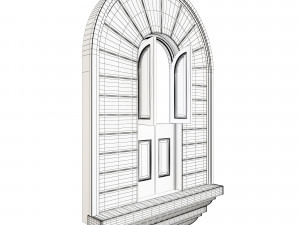 window balcony 3D 模型