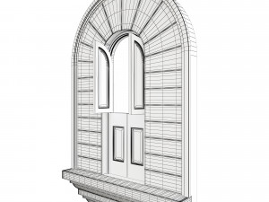 window balcony 3D 模型