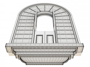window balcony 3D 模型