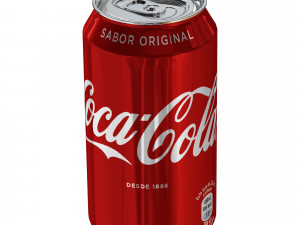 coke can 3D-Modell