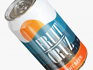 beer cold drink can collection 3D Model