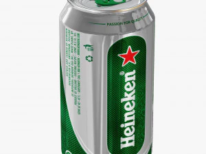 beer cold drink can collection 3D Model