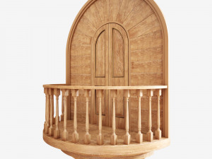 balcony 3D Model