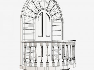 balcony 3D Model